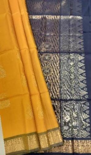 SOFT SILK SAREE WITH BLOUSE